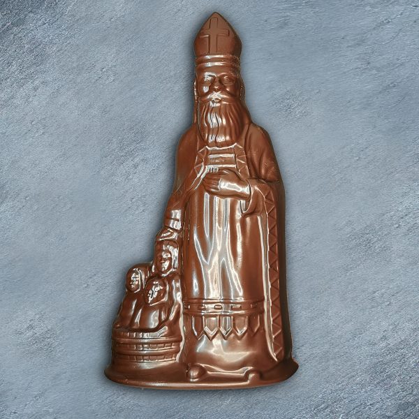 Saint Nicolas en chocolat artisanal